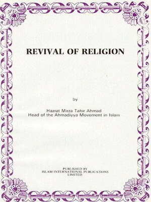 cover image of Revival of Religion